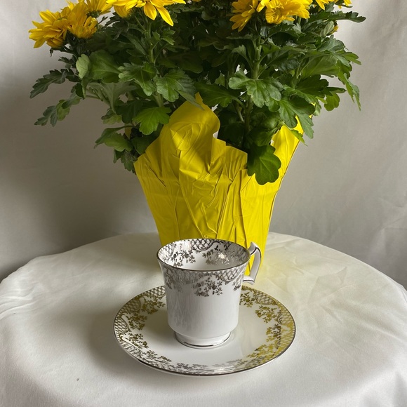 Silver and white tea set - Picture 4 of 10